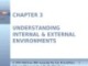 Lecture Management: A Pacific rim focus - Chapter 3: Understanding internal & external environments