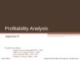 Lecture Managerial accounting (14/e) - Appendix B: Profitability analysis