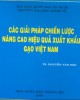 Ebook Các giải pháp nâng cao hiệu quả xuất khẩu gạo Việt Nam - TS. Nguyễn Văn Sơn