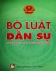 Ebook Bộ luật dân sự nước Cộng hòa Xã hội Chủ nghĩa Việt Nam