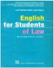 Ebook English for students of Law (Intermediate Level): Part 1