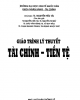 Giáo trình Lý thuyết tài chính - tiền tệ: Phần 1 - TS. Nguyễn Hữu Tài (chủ biên)