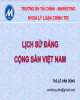 Bài giảng Lịch sử Đảng Cộng sản Việt Nam: Chương 0 - ThS. Lê Văn Dũng