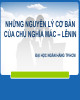 Bài giảng Những nguyên lý cơ bản của chủ nghĩa Mác-Lênin: Chương 1 - Trường ĐH Ngân hàng TP.HCM