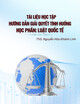 Tài liệu học tập Hướng dẫn giải quyết tình huống học phần Luật quốc tế