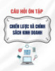 Câu hỏi ôn tập Chiến lược và chính sách kinh doanh
