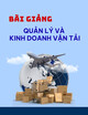 Bài giảng Quản lý và kinh doanh vận tải: Chương 8 - Giá cước vận tải, doanh thu và lợi nhuận vận tải