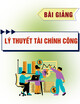 Bài giảng Lý thuyết tài chính công: Chương 2 - Hiệu quả công bằng xã hội